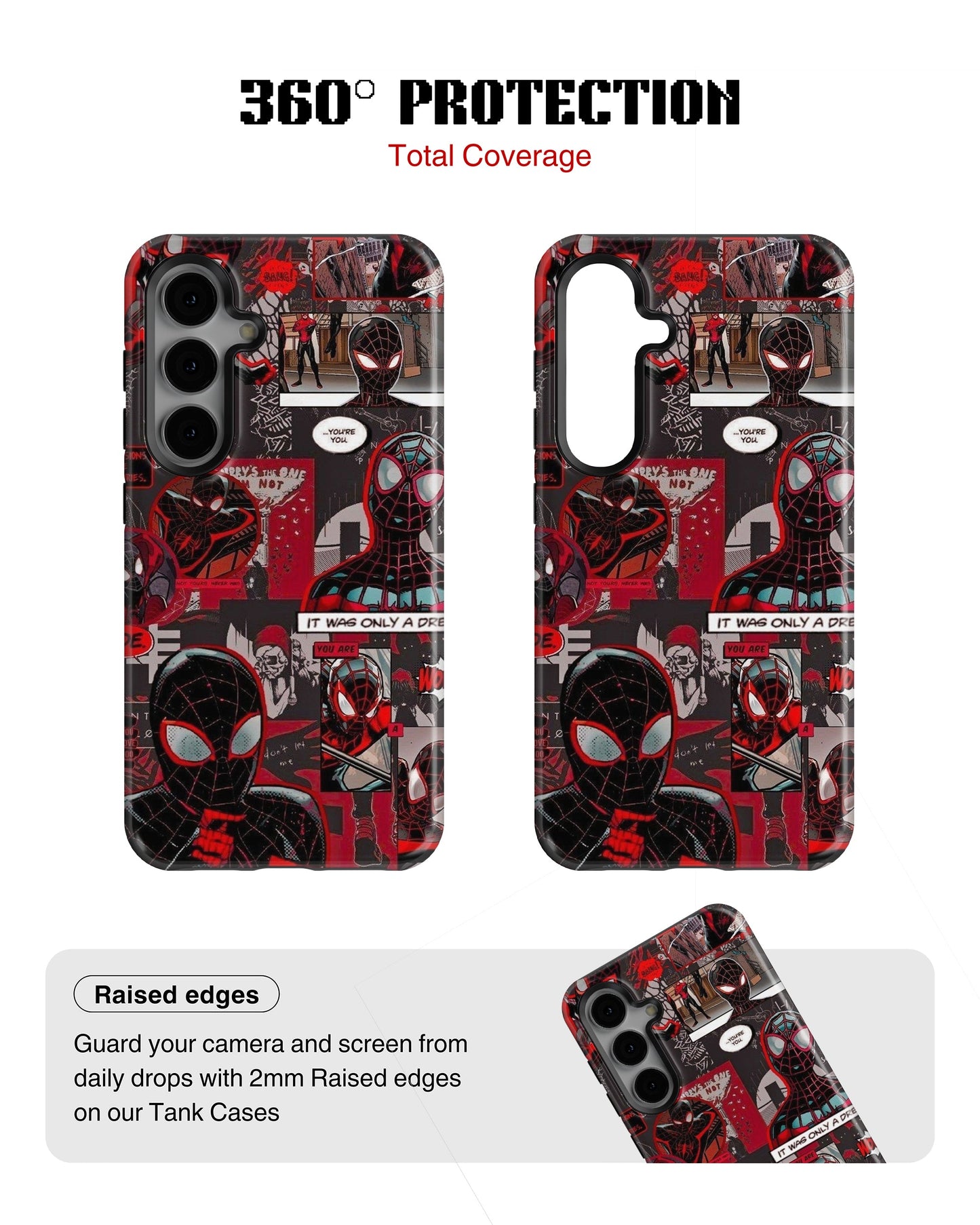 Samsung Galaxy S23 Tank Case | Superhero (Web Chaos)