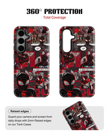Samsung Galaxy S23 Tank Case | Superhero (Web Chaos)