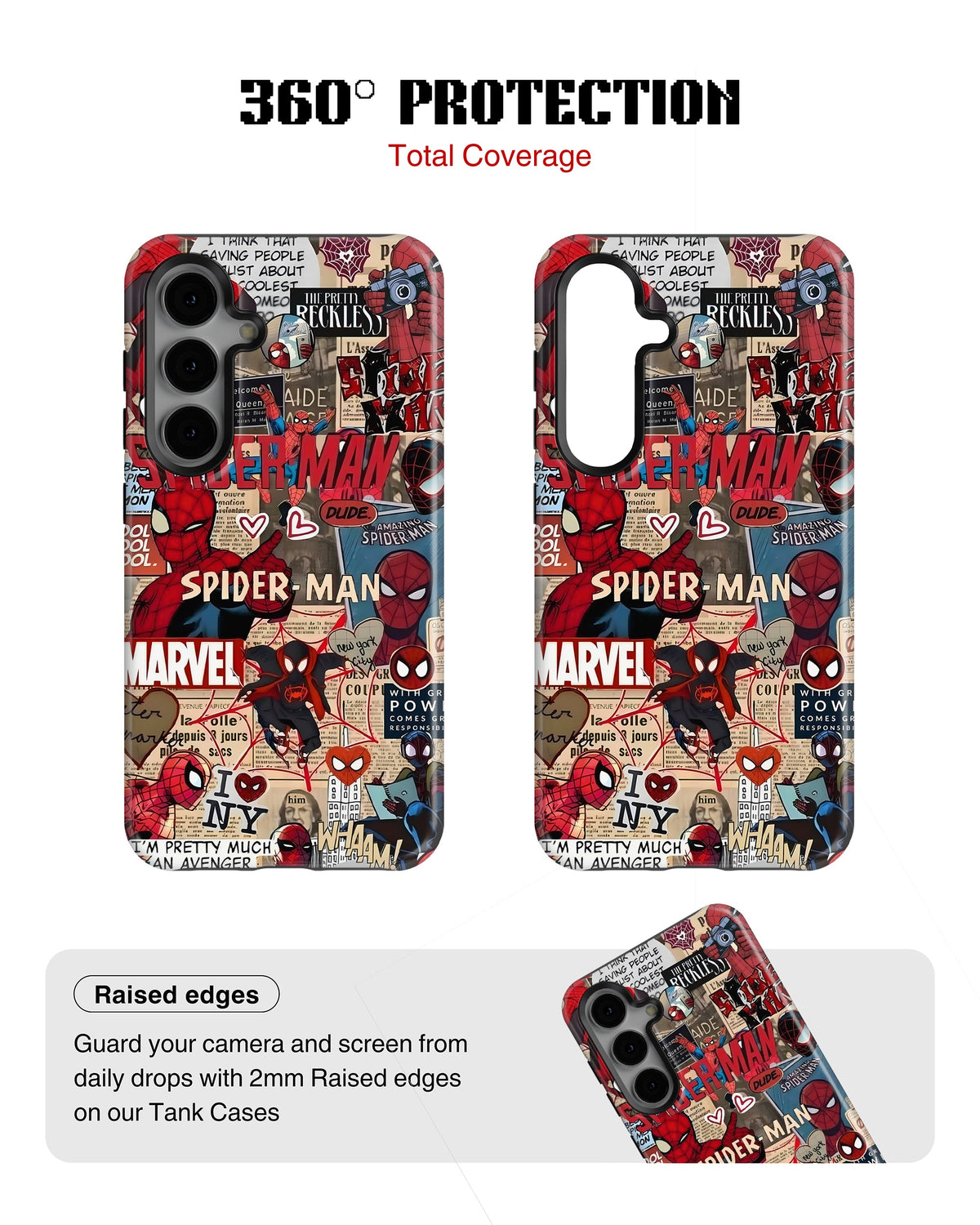 Samsung Galaxy S23 Tank Case | Superhero (Web Diaries)
