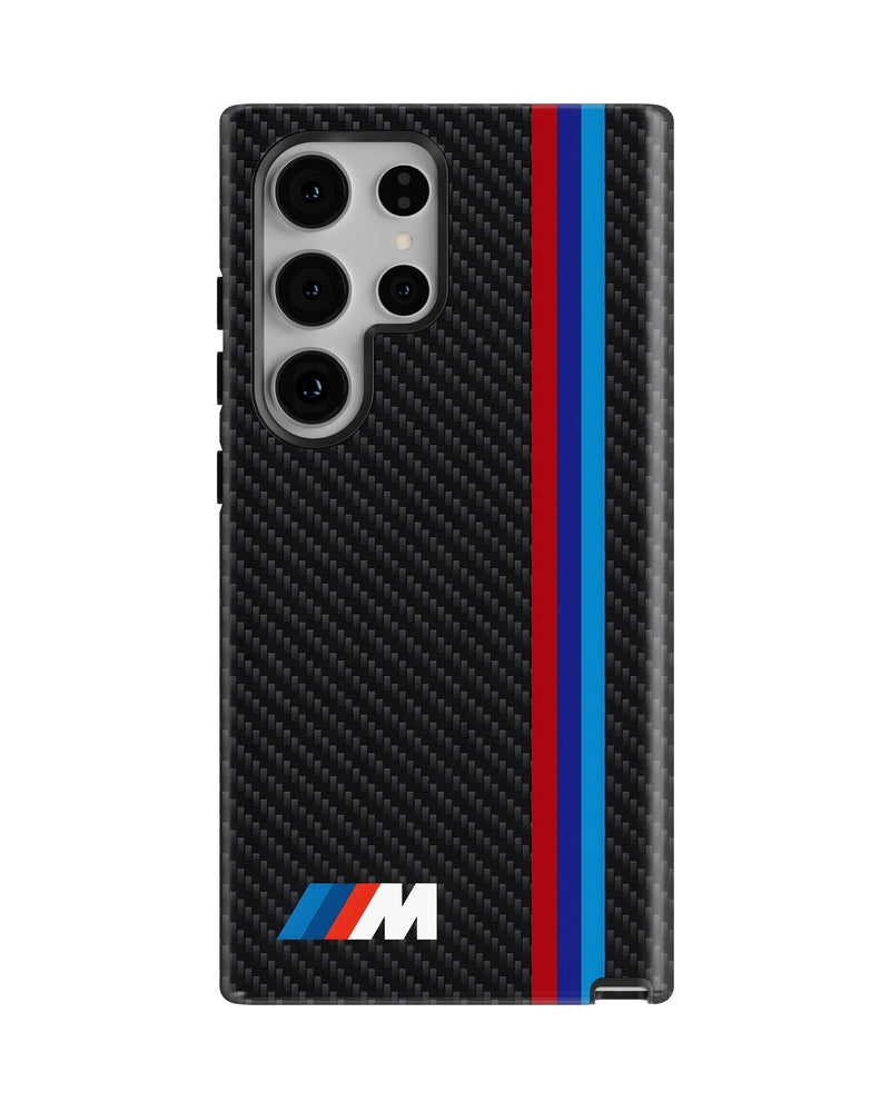 Samsung Galaxy S23 Ultra Tank Case | Sports Car (BMW Carbon)