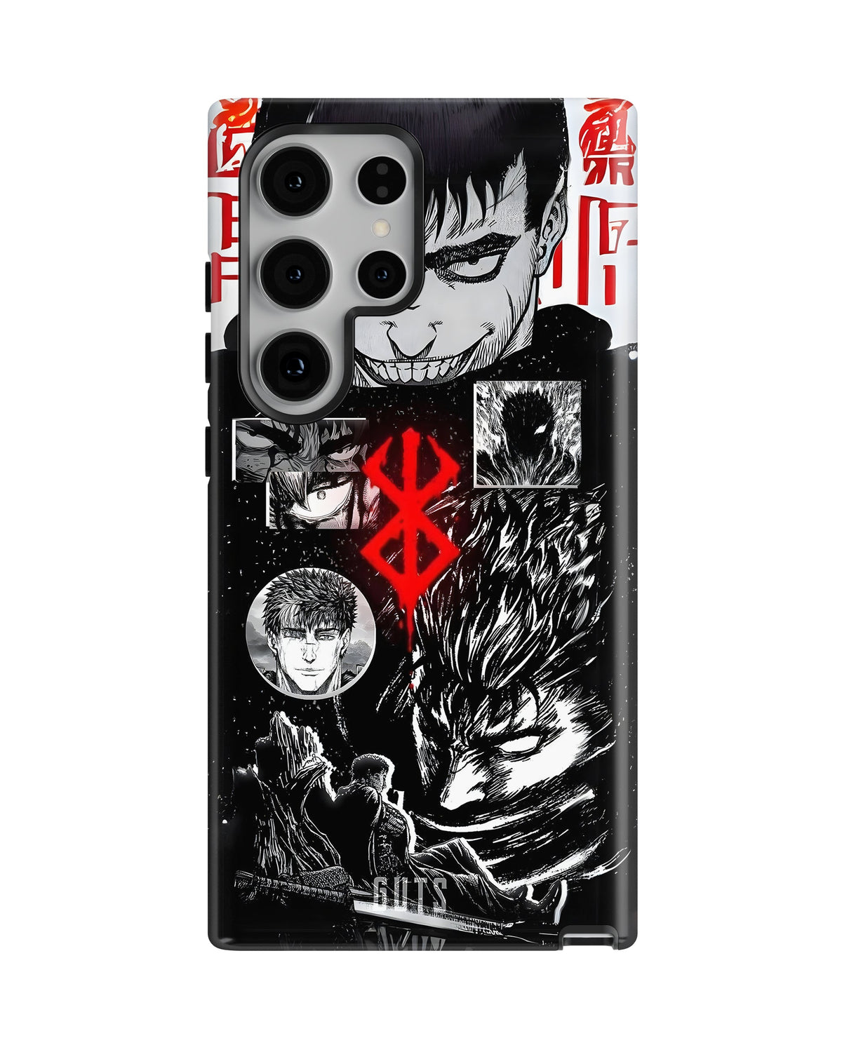 Samsung Galaxy S23 Ultra Tank Case | Anime (Black Swordsman)