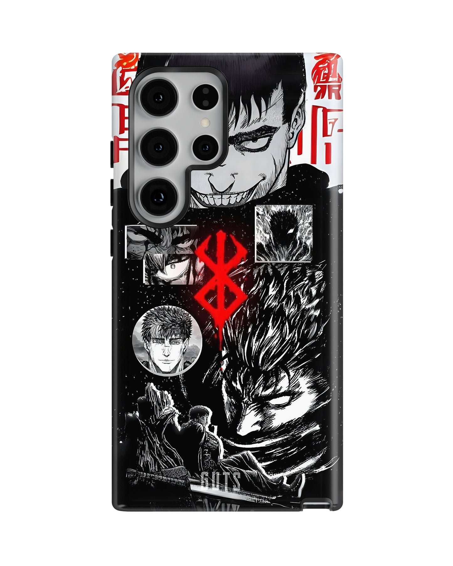 Samsung Galaxy S23 Ultra Tank Case | Anime (Black Swordsman)