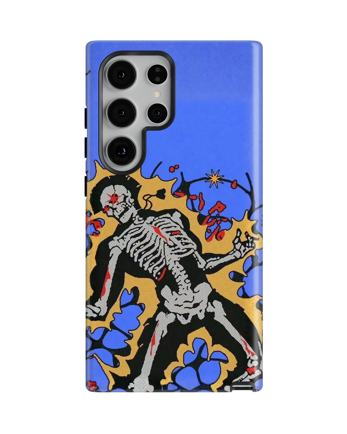 Samsung Galaxy S23 Ultra Tank Case | Modernism (Bone Bloom)