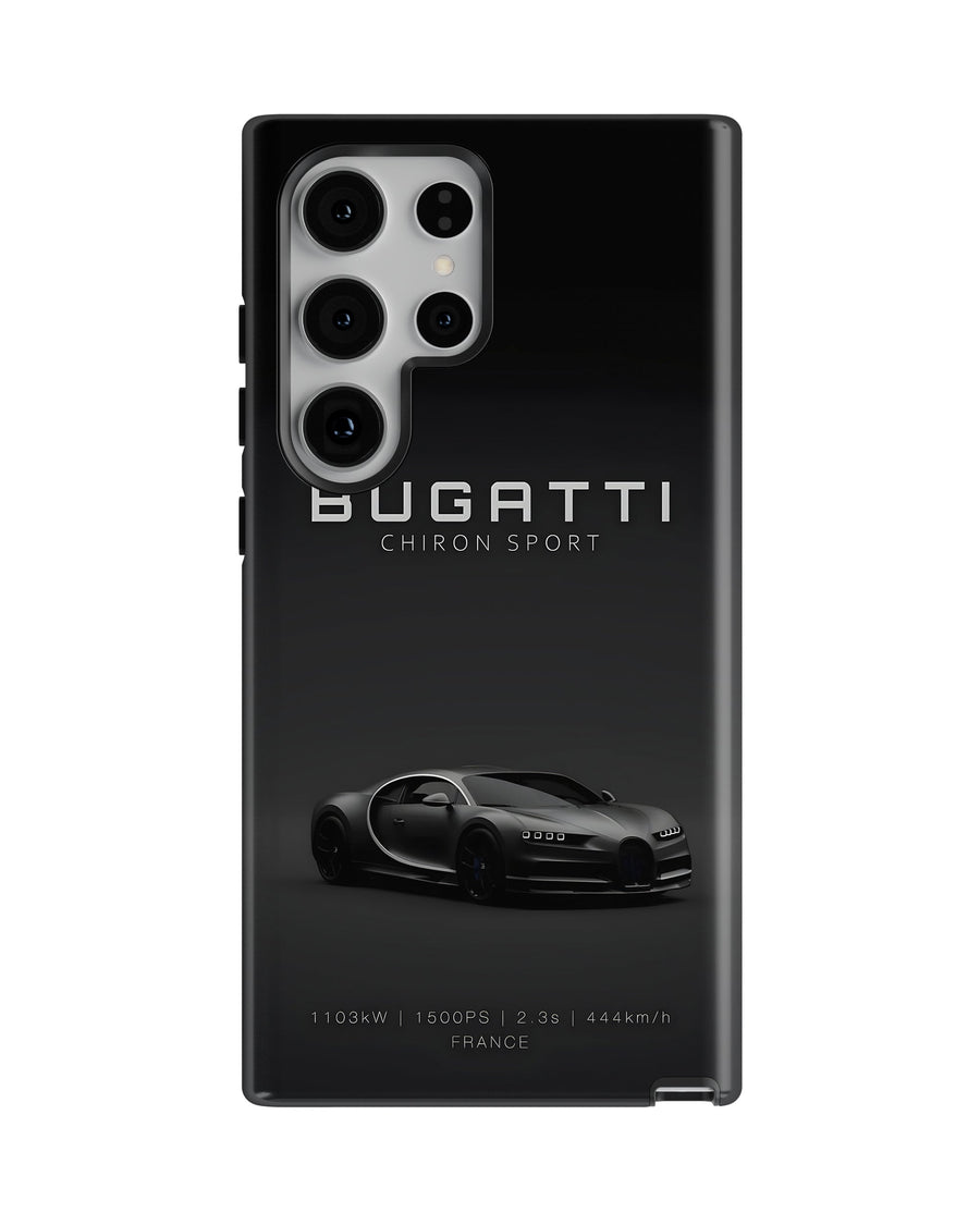 Samsung Galaxy S23 Ultra Tank Case | Sports Car (Bugatti)