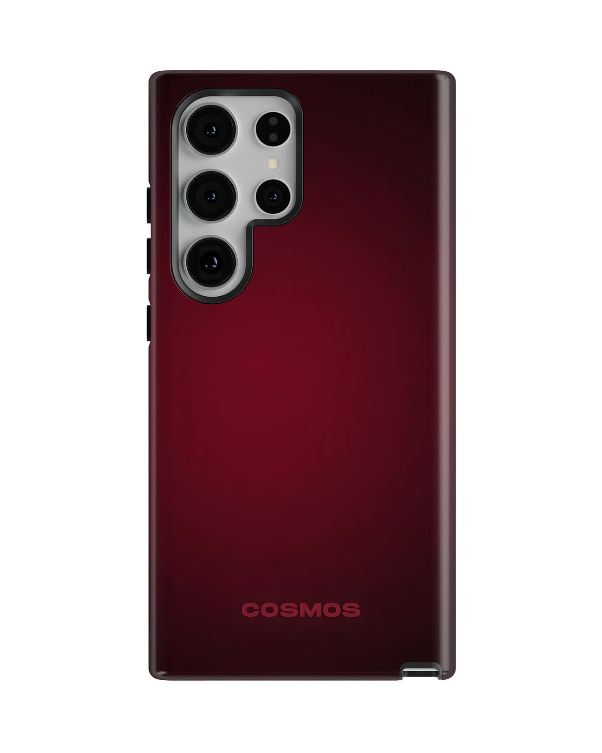 Samsung Galaxy S24 Ultra Tank Case | Textures (Burgundy Fade)