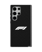 Samsung Galaxy S24 Ultra Tank Case | Formula 1 (Carbon Grid)