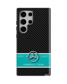 Samsung Galaxy S23 Ultra Tank Case | Formula 1 (Carbon Mercedes)