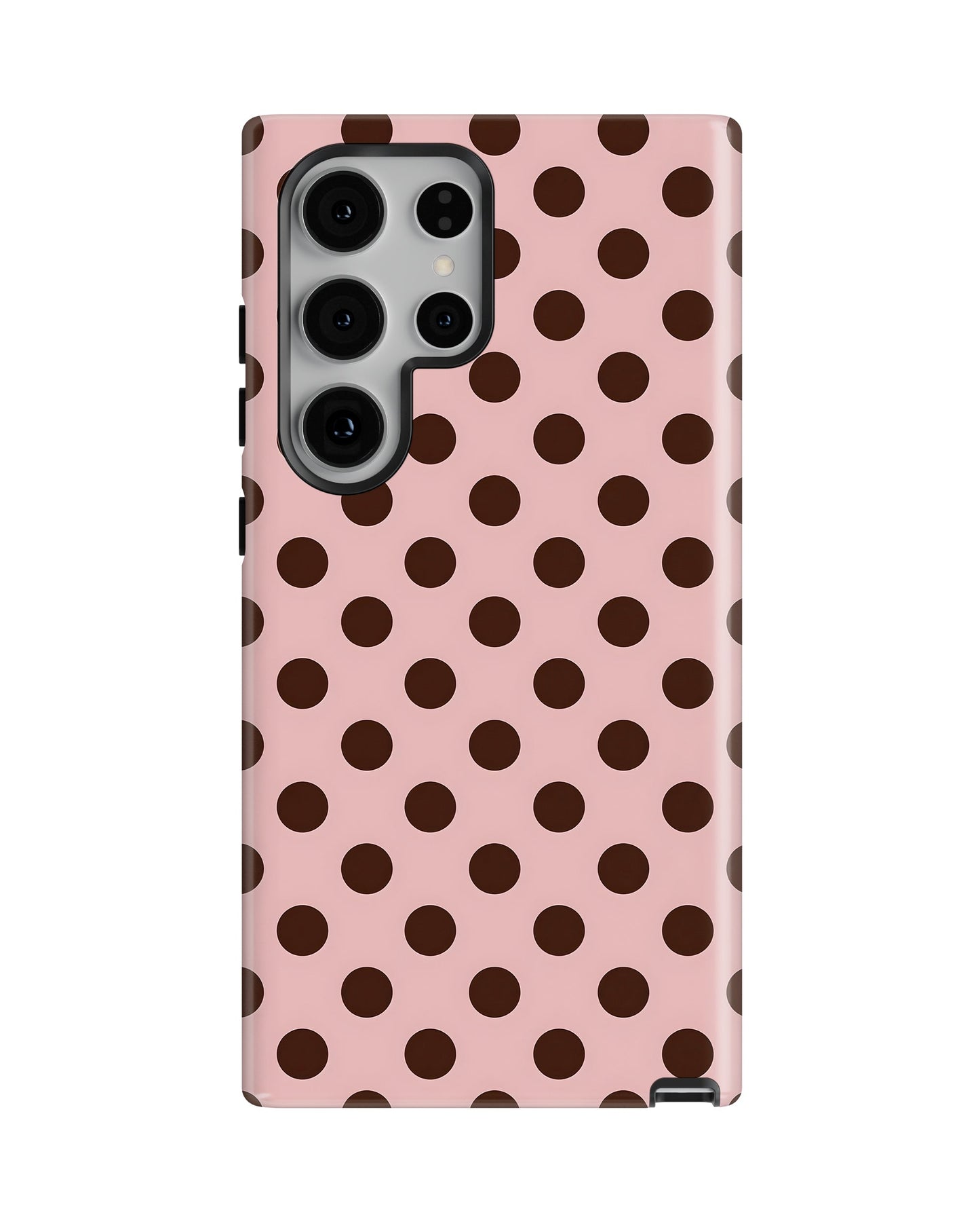 Samsung Galaxy S24 Ultra Tank Case | Girls Aesthetics (Choco Dots)