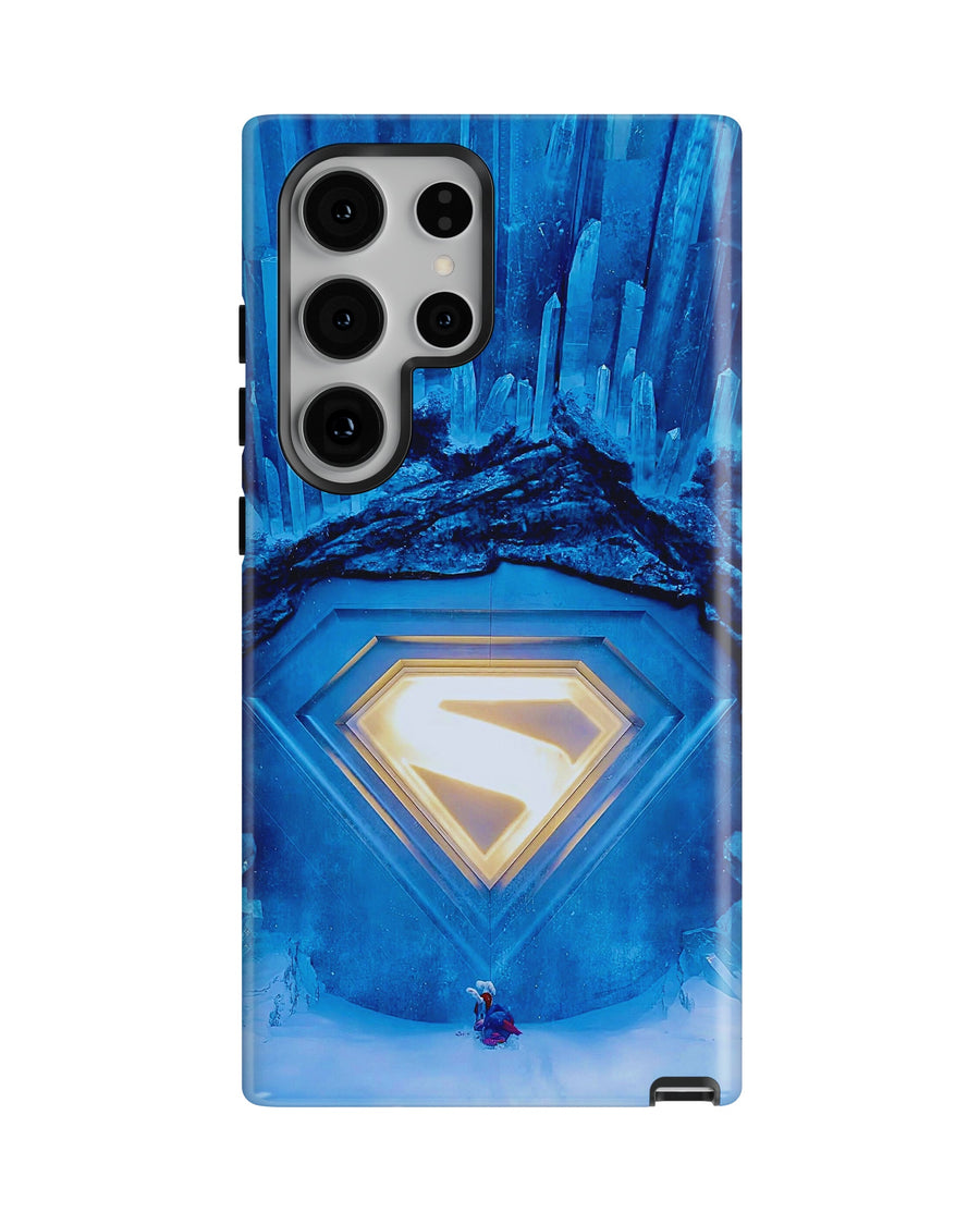 Samsung Galaxy S23 Ultra Tank Case | Superhero (Crystal Fortress)
