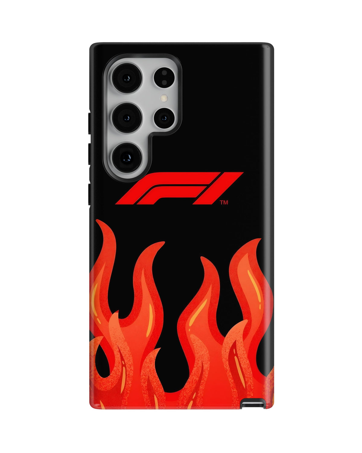 Samsung Galaxy S23 Ultra Tank Case | Formula 1 (F1 Flames)