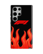 Samsung Galaxy S23 Ultra Tank Case | Formula 1 (F1 Flames)