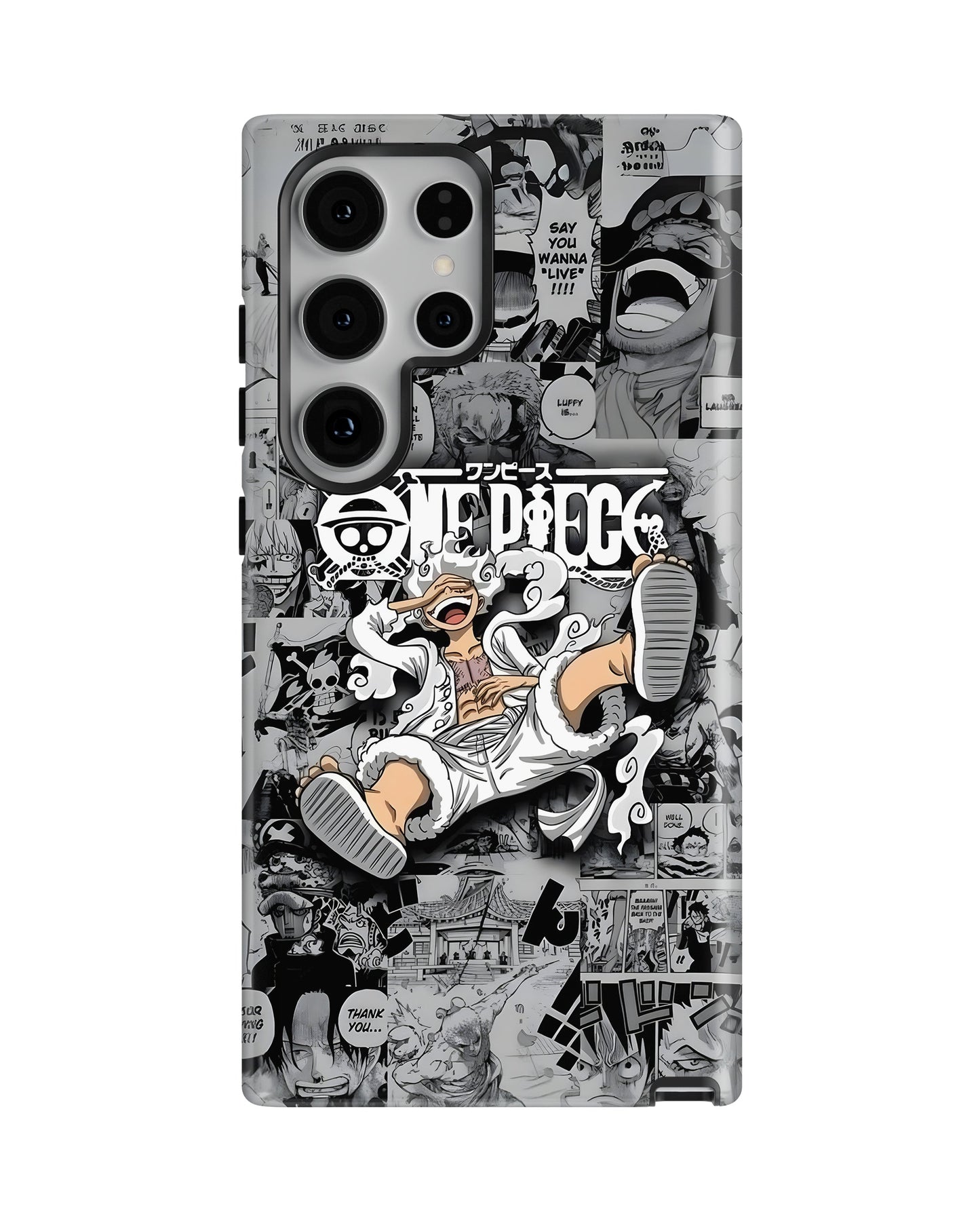 Samsung Galaxy S24 Ultra Tank Case | Anime (Gear 5 Luffy)