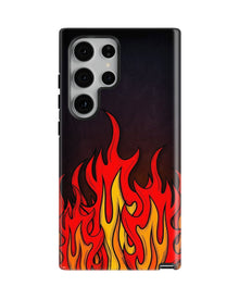 Samsung Galaxy S23 Ultra Tank Case | Modernism (Hellfire)