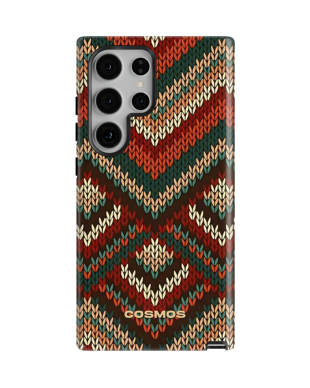 Samsung Galaxy S24 Ultra Tank Case | Textures (Heritage Knit)