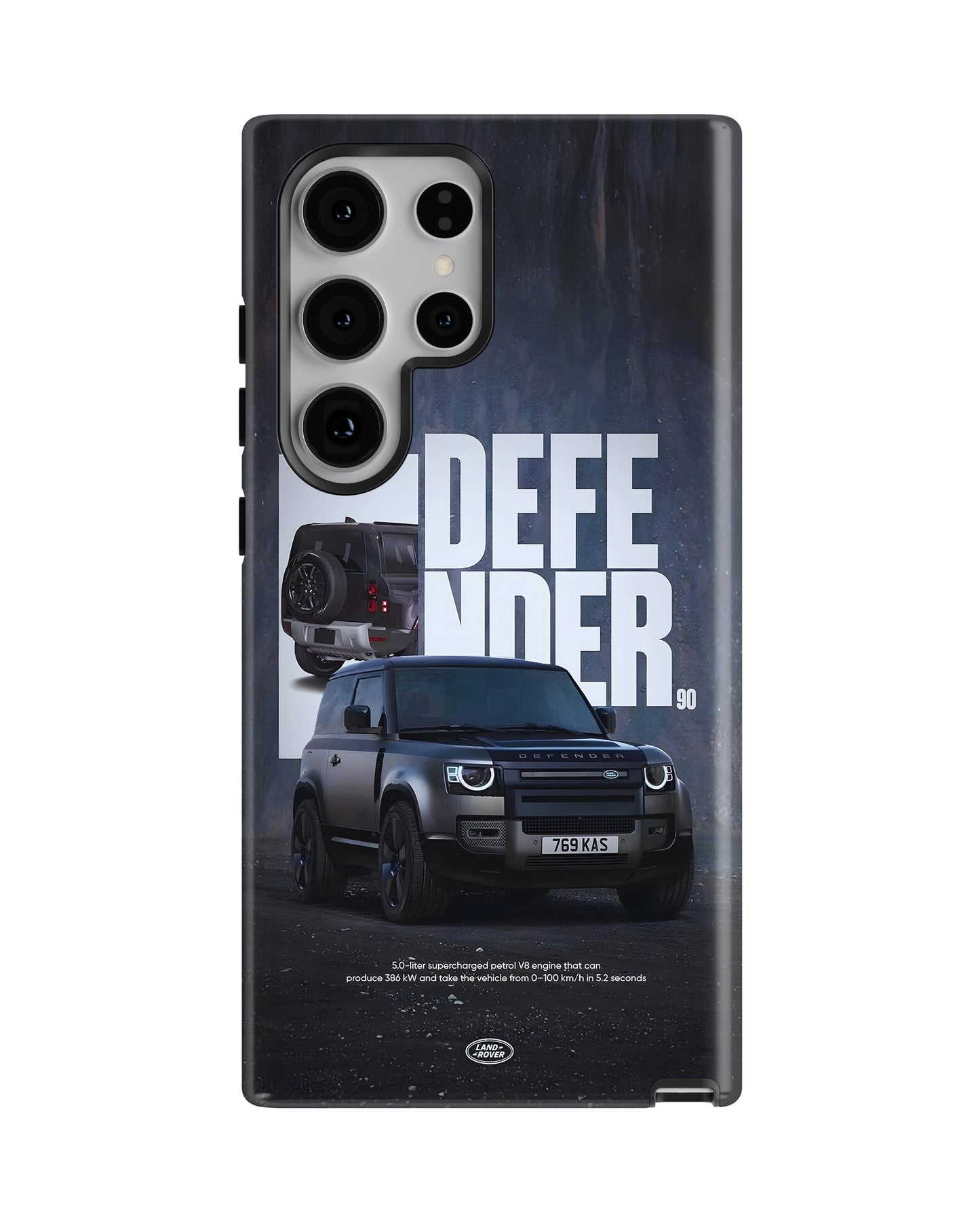 Samsung Galaxy S23 Ultra Tank Case | Sports Car (Iron Defender)