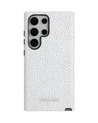 Samsung Galaxy S24 Ultra Tank Case | Textures (Ivory Grain)