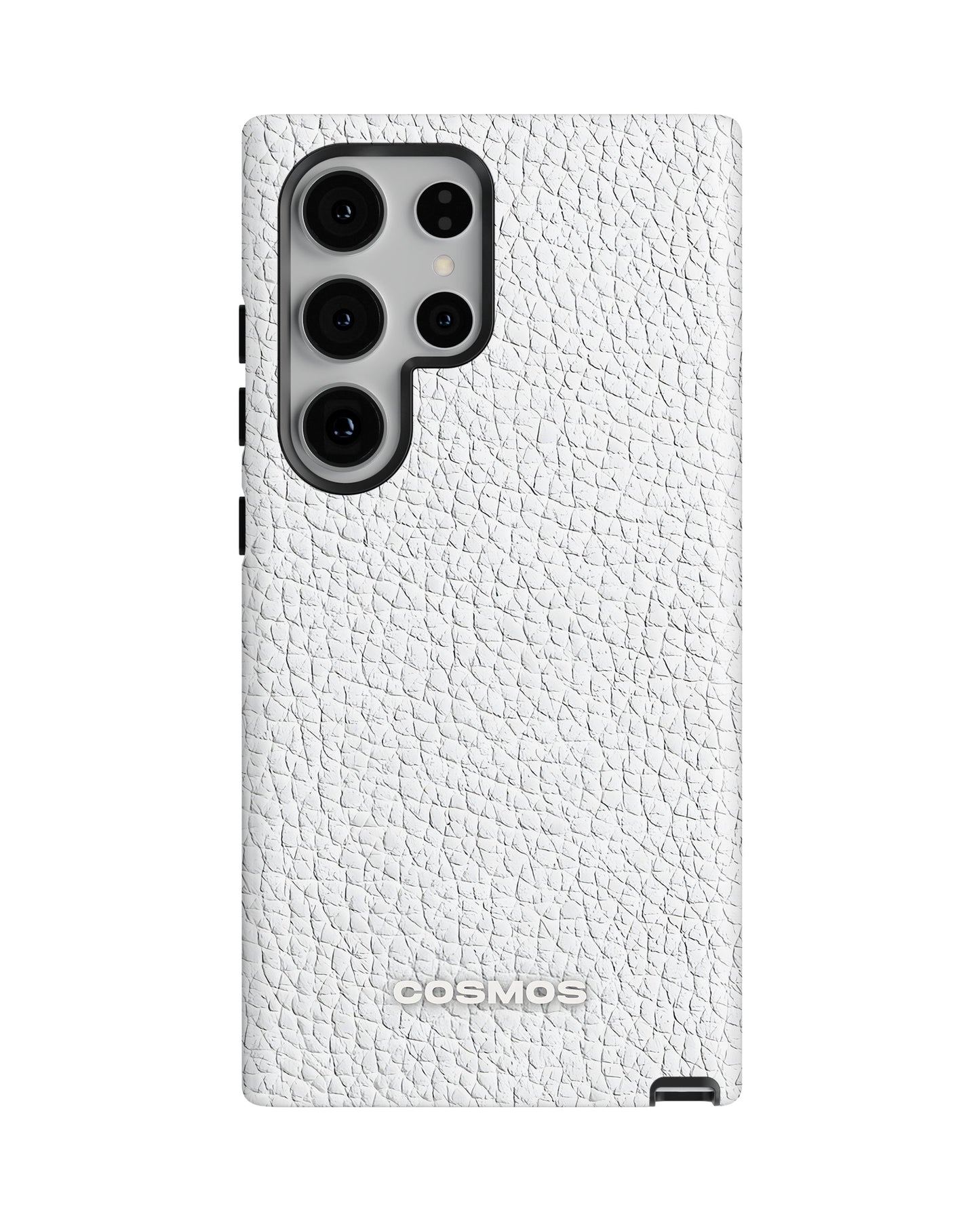 Samsung Galaxy S23 Ultra Tank Case | Textures (Ivory Grain)