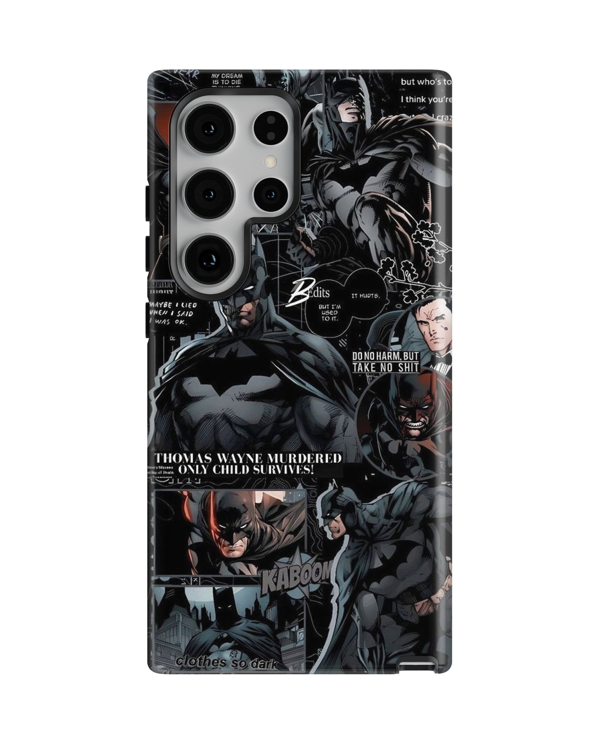 Samsung Galaxy S24 Ultra Tank Case | Superhero (Knightfall)