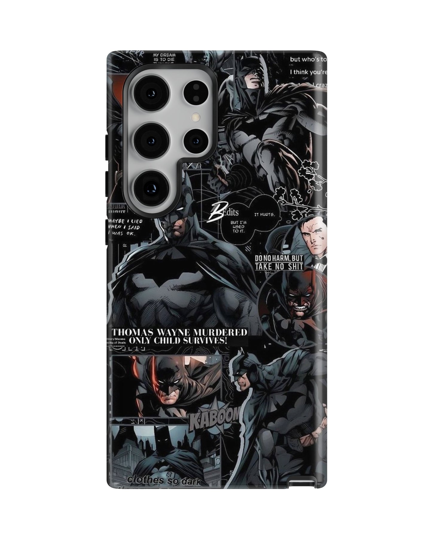 Samsung Galaxy S24 Ultra Tank Case | Superhero (Knightfall)
