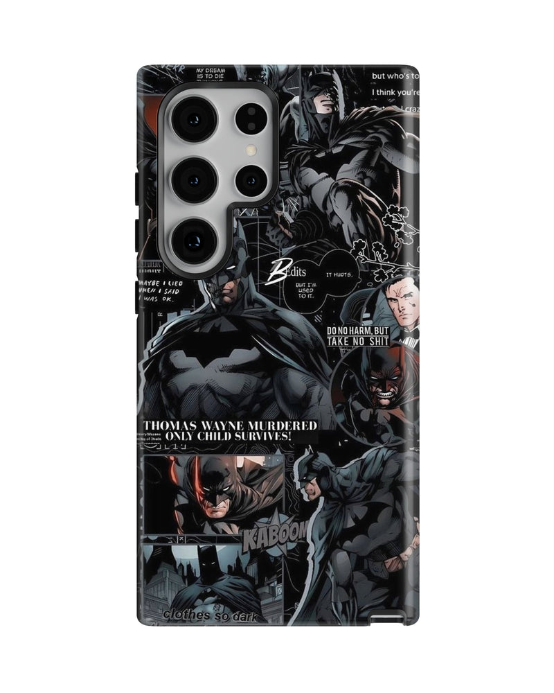 Samsung Galaxy S23 Ultra Tank Case | Superhero (Knightfall)