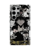 Samsung Galaxy S23 Ultra Tank Case | Anime (Manga Noir)