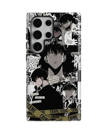 Samsung Galaxy S23 Ultra Tank Case | Anime (Manga Noir)