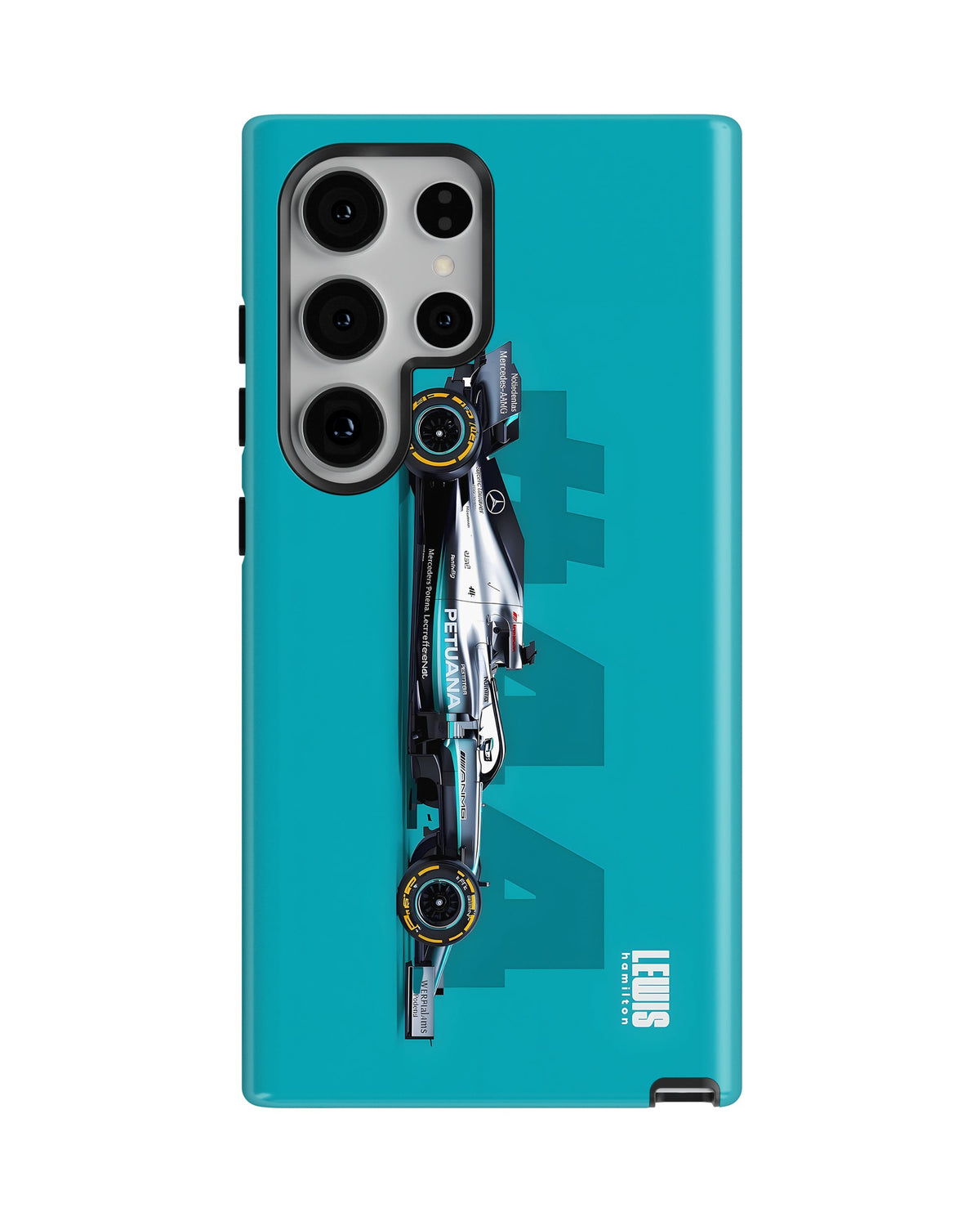 Samsung Galaxy S23 Ultra Tank Case | Formula 1 (Mercedes #44)