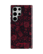 Samsung Galaxy S23 Ultra Tank Case | Textures (Midnight Rose)