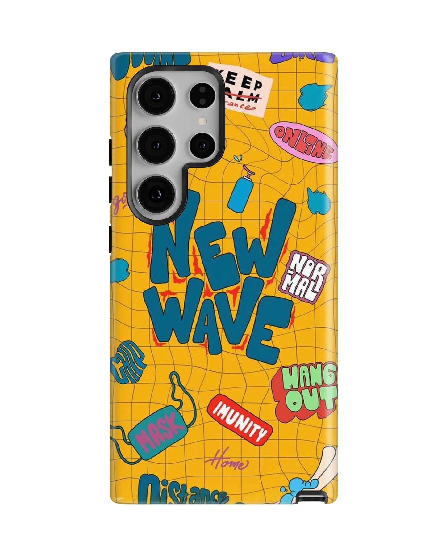Samsung Galaxy S24 Ultra Tank Case | Modernism (New Wave)