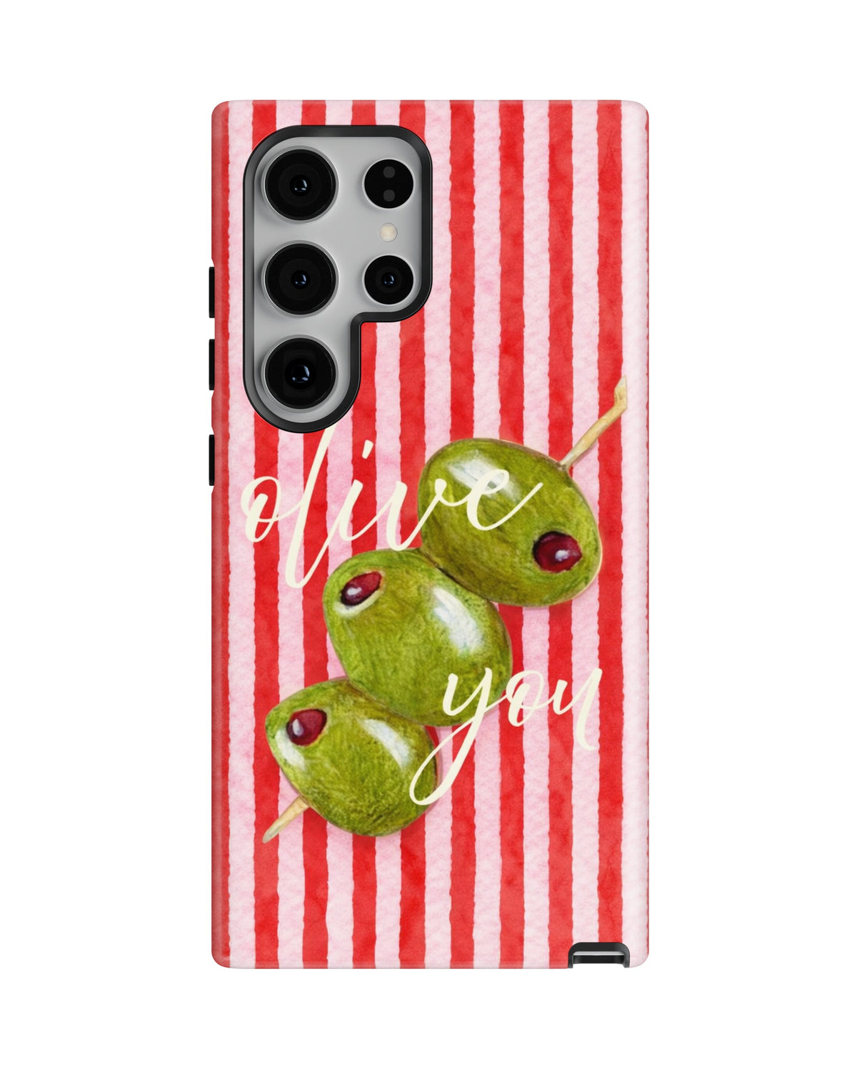 Samsung Galaxy S23 Ultra Tank Case | Girls Aesthetics (Olive Love)