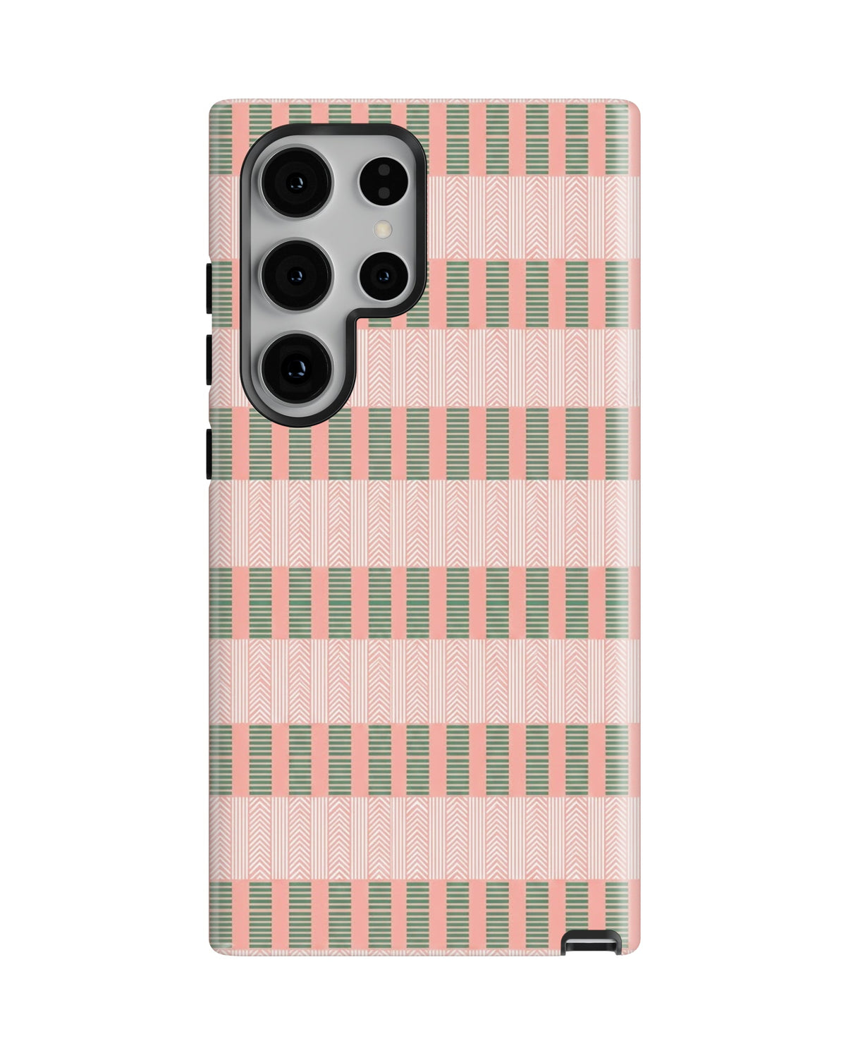 Samsung Galaxy S23 Ultra Tank Case | Girls Aesthetics (Pastel Weave)
