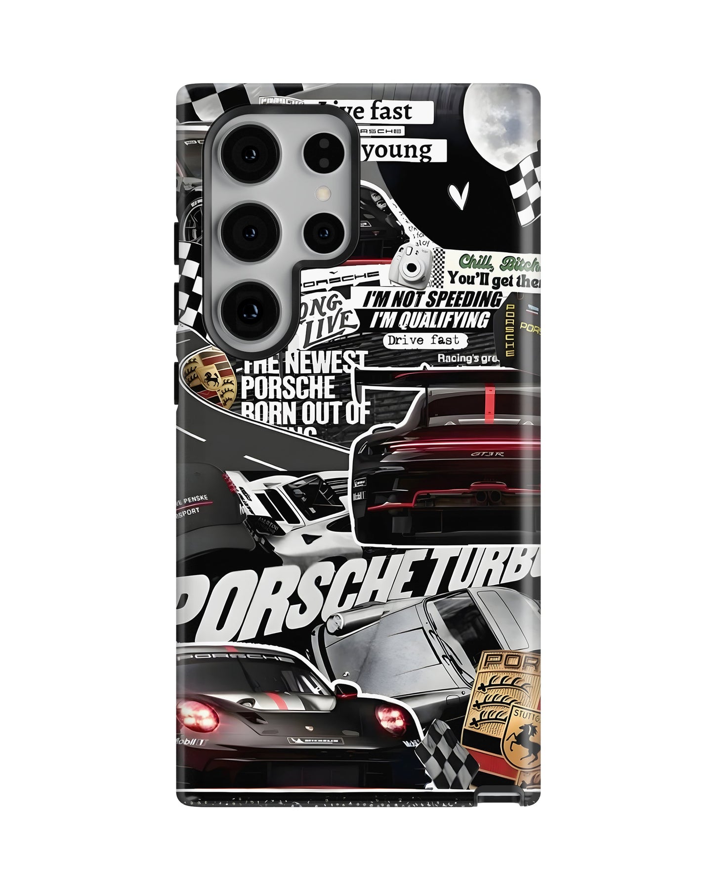 Samsung Galaxy S23 Ultra Tank Case | Sports Car (Porsche Sports Classics)
