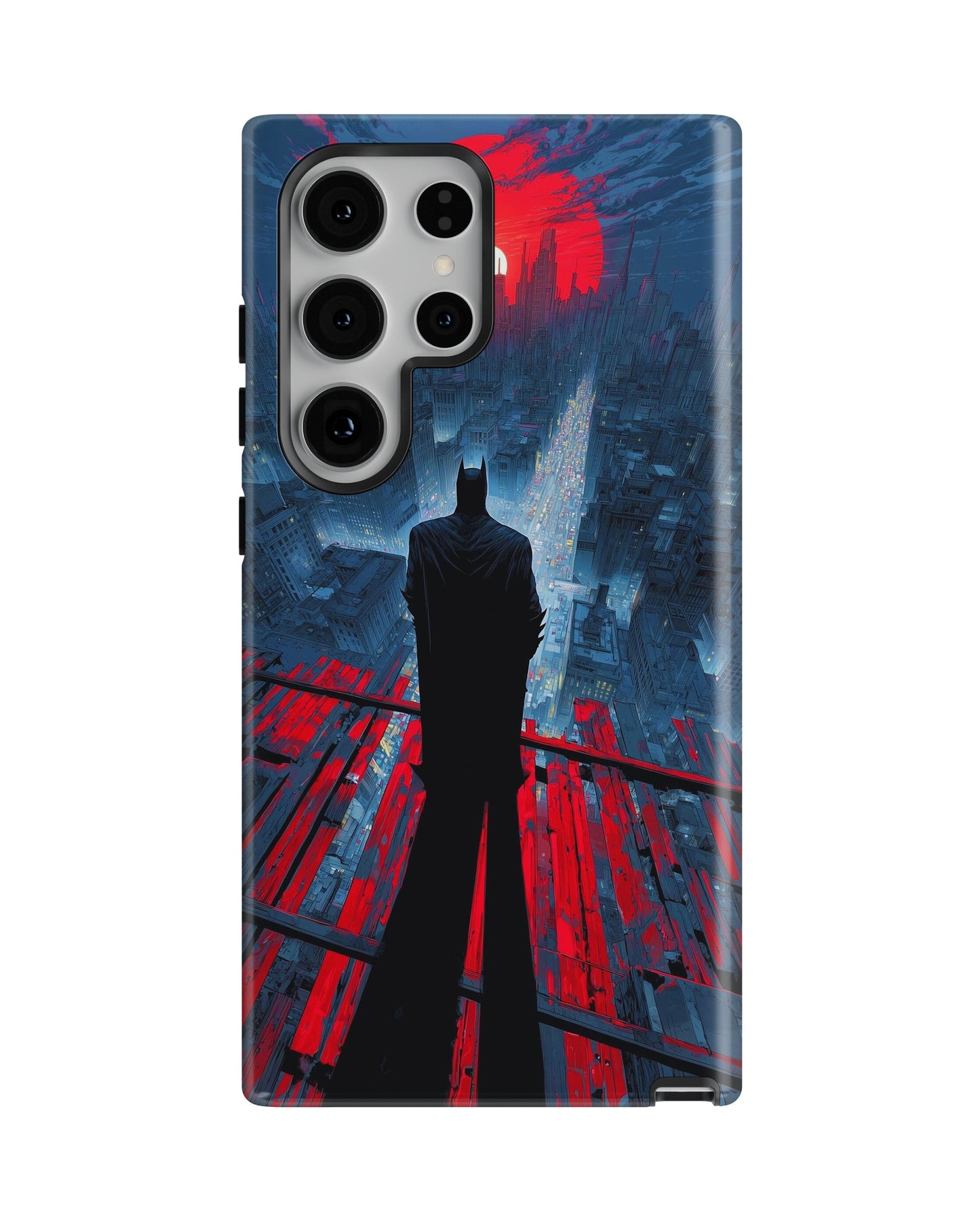 Samsung Galaxy S23 Ultra Tank Case | Superhero (Red Horizon)