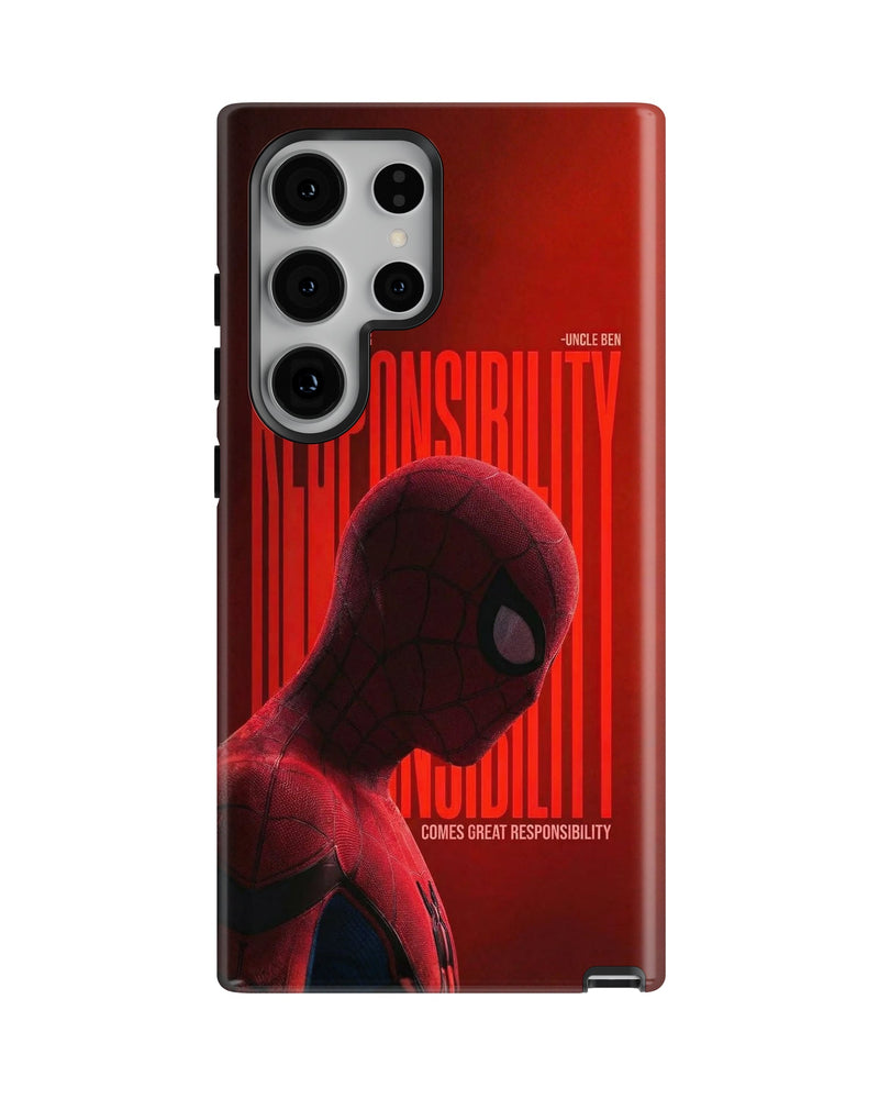 Samsung Galaxy S23 Ultra Tank Case | Superhero (Responsibility)