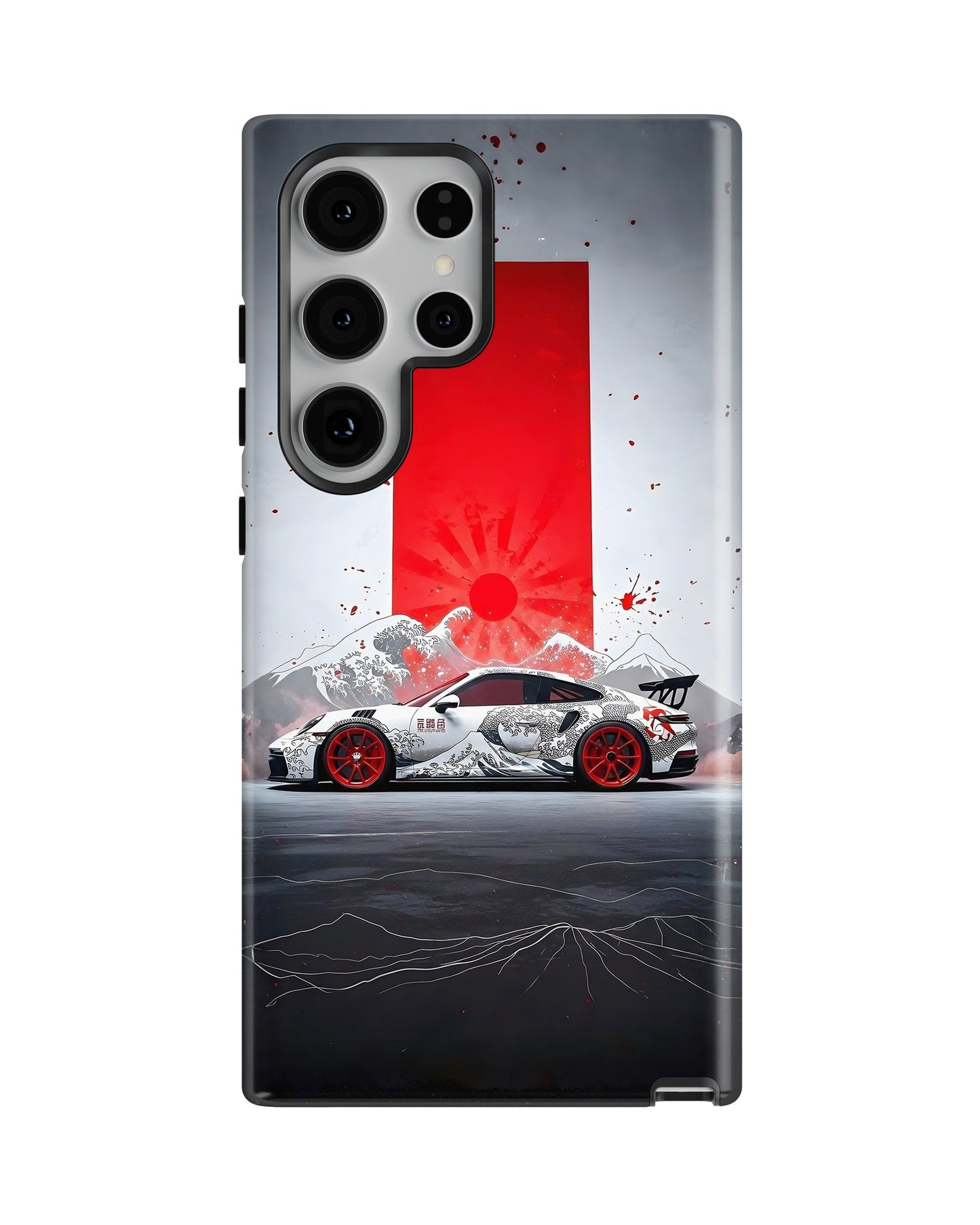 Samsung Galaxy S23 Ultra Tank Case | Sports Car (Rising Apex)