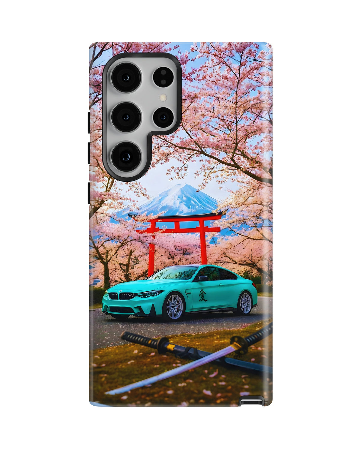 Samsung Galaxy S23 Ultra Tank Case | Sports Car (Sakura Run)