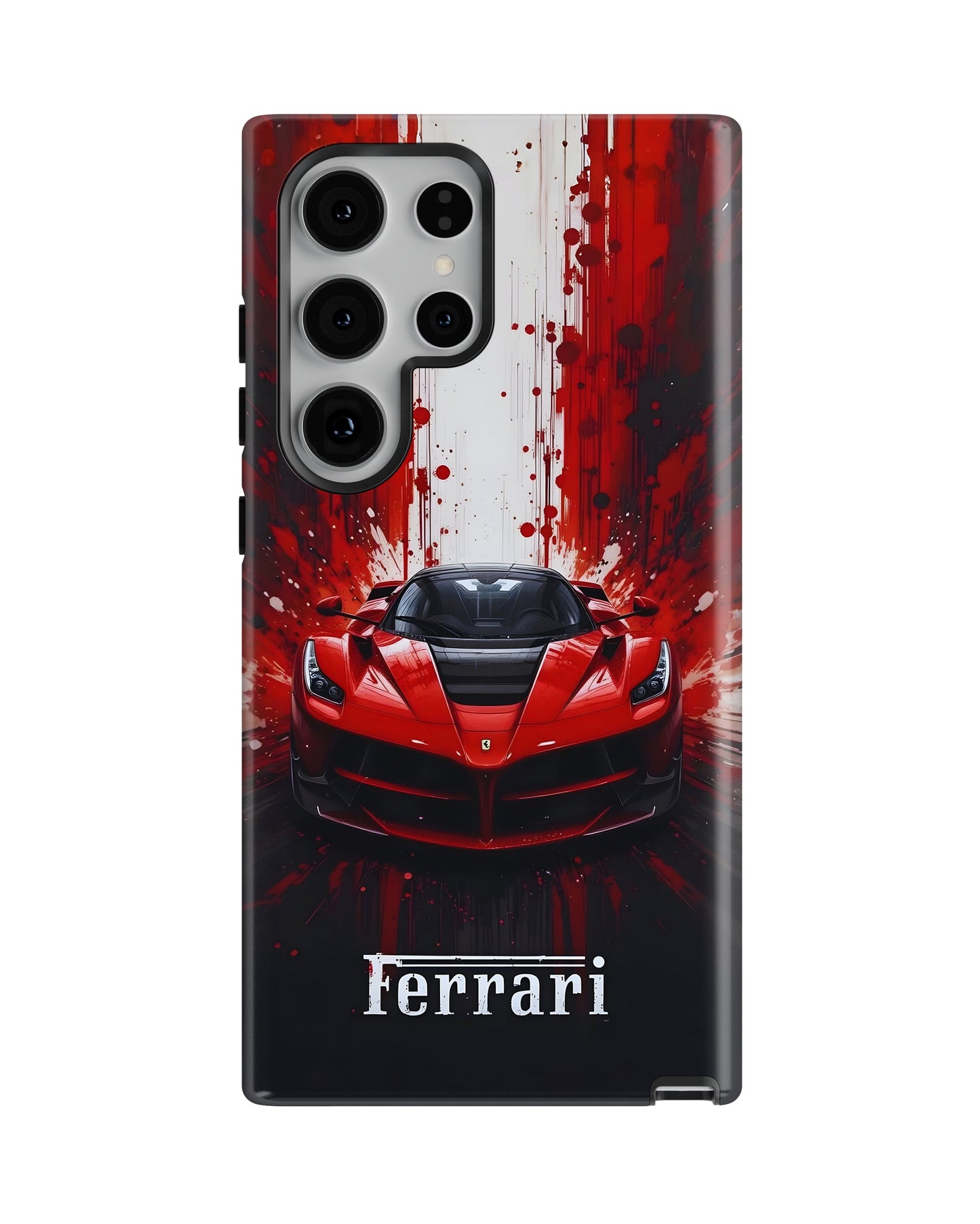 Samsung Galaxy S23 Ultra Tank Case | Sports Car (Scarlet Fury)