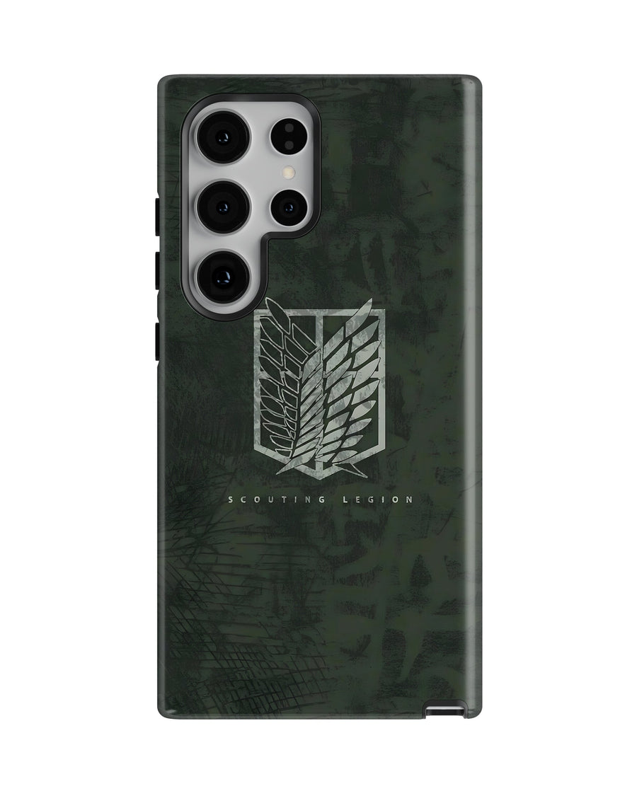 Samsung Galaxy S23 Ultra Tank Case | Anime (Scouting Wings)