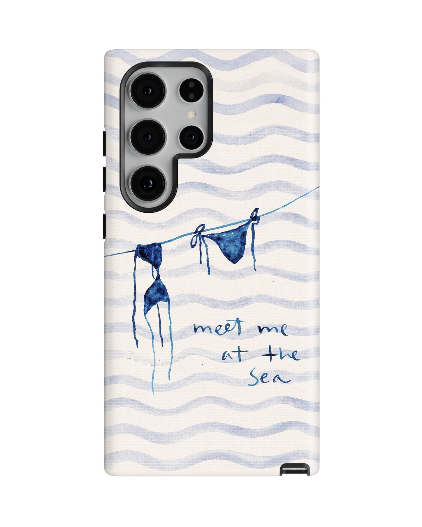 Samsung Galaxy S23 Ultra Tank Case | Girls Aesthetics (Sea Breeze)