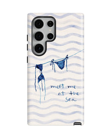 Samsung Galaxy S24 Ultra Tank Case | Girls Aesthetics (Sea Breeze)