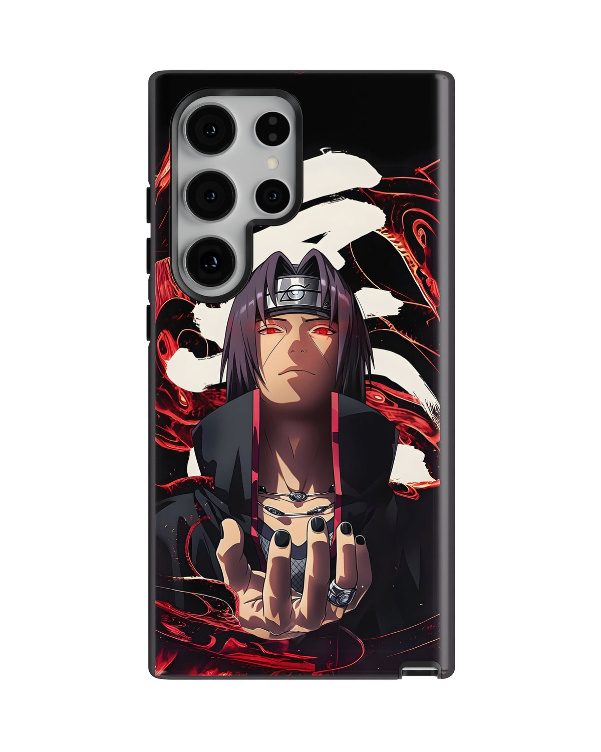 Samsung Galaxy S23 Ultra Tank Case | Anime (Silent Itachi)