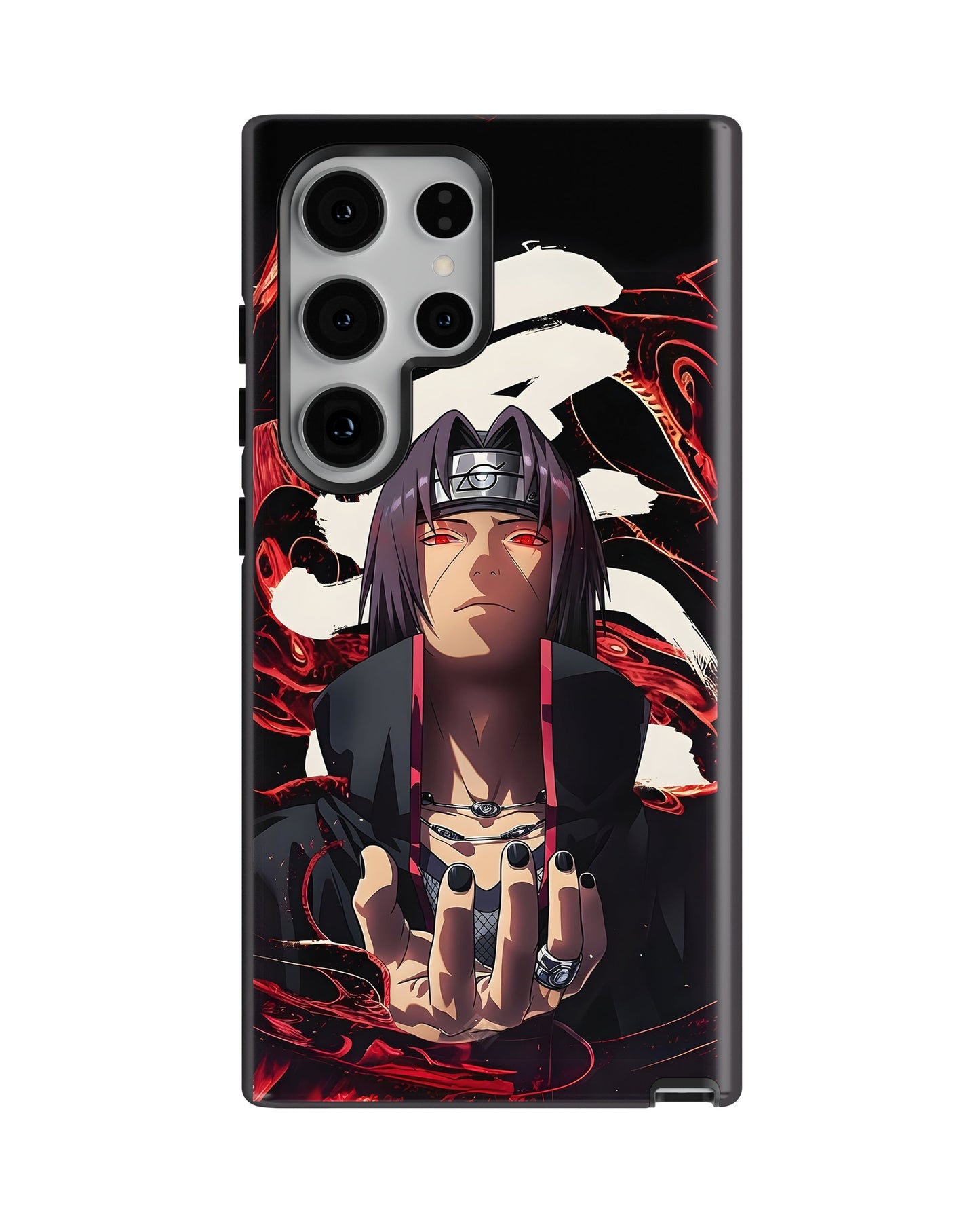Samsung Galaxy S23 Ultra Tank Case | Anime (Silent Itachi)