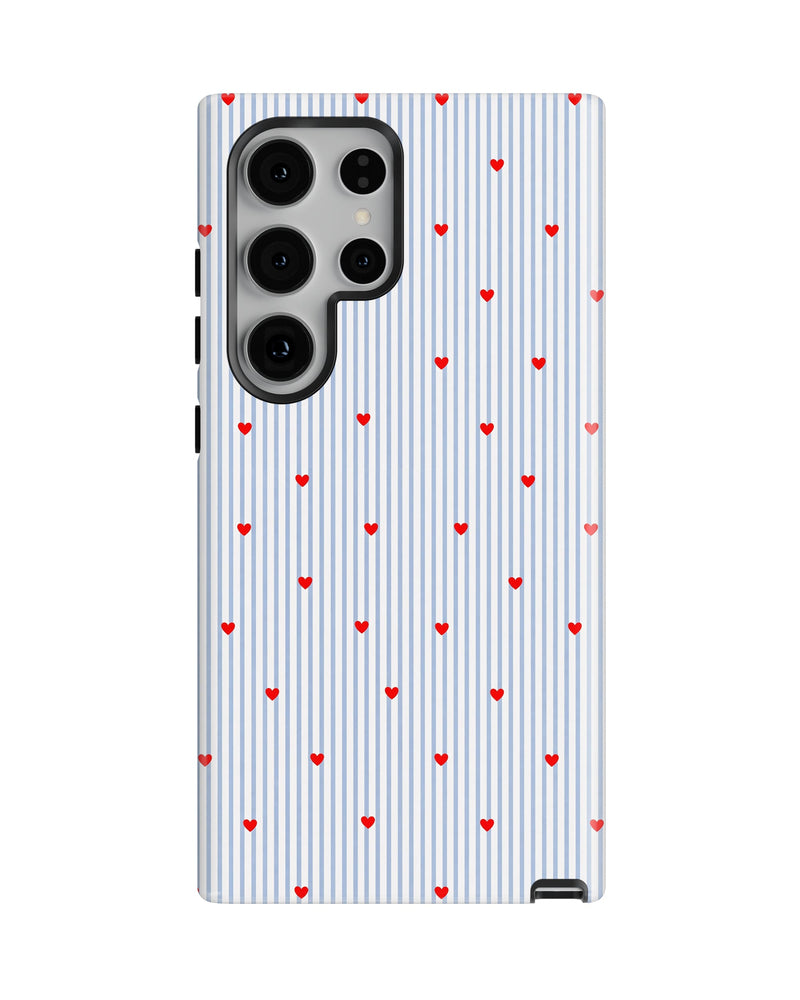 Samsung Galaxy S24 Ultra Tank Case | Girls Aesthetics (Sweet Stripes)