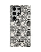 Samsung Galaxy S24 Ultra Tank Case | Textures (Vintage Mosaic)