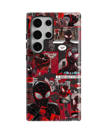Samsung Galaxy S23 Ultra Tank Case | Superhero (Web Chaos)