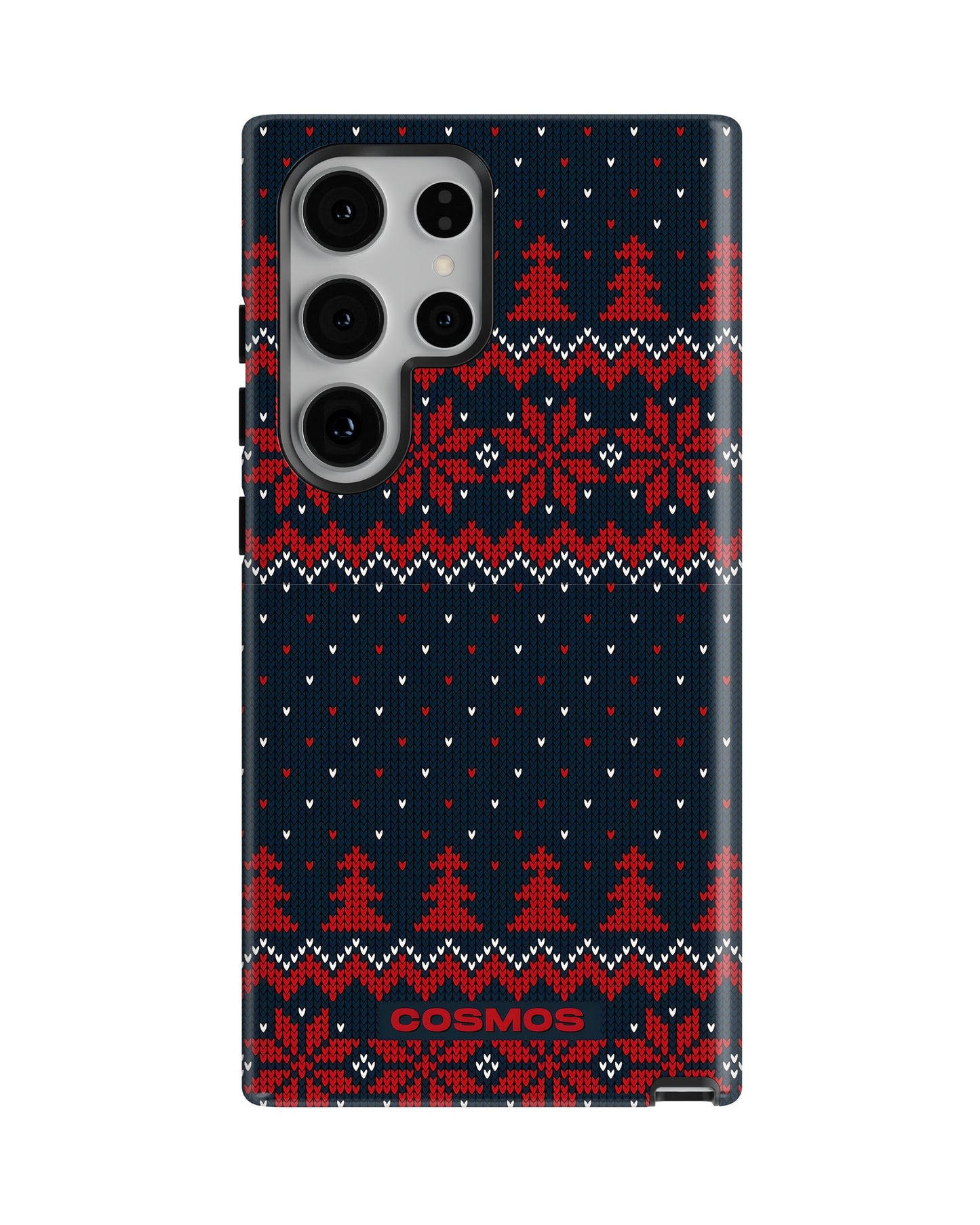 Samsung Galaxy S24 Ultra Tank Case | Textures (Winter Pines)