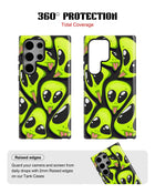 Samsung Galaxy S23 Ultra Tank Case | Modernism (Alien Stack)