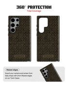 Samsung Galaxy S23 Ultra Tank Case | Textures (Antique Fleur)