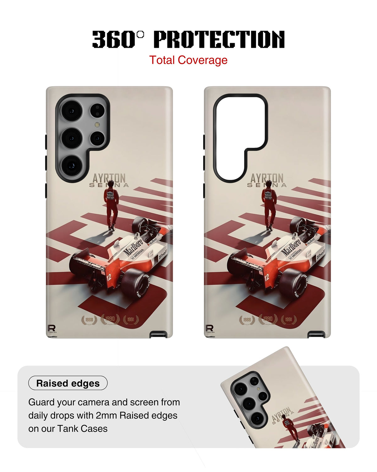 Samsung Galaxy S23 Ultra Tank Case | Formula 1 (Ayrton Senna)