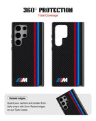 Samsung Galaxy S23 Ultra Tank Case | Sports Car (BMW Carbon)